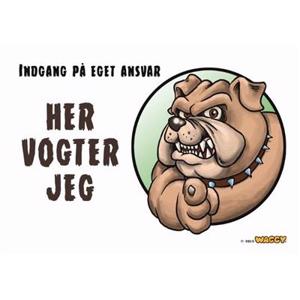 Waggy "Her Vogter Jeg" Bulldog